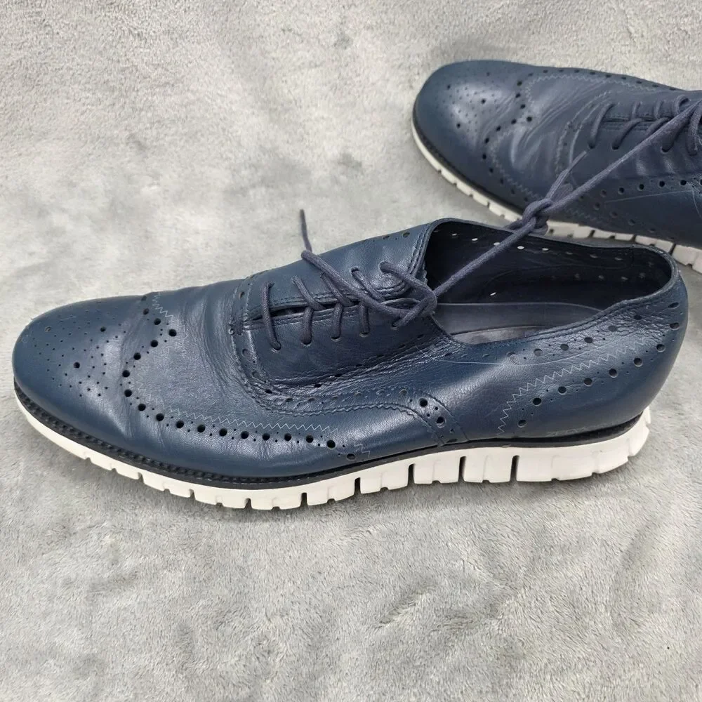 Cole Haan Zerogrand $160 Men's Wingtip Oxfords Shoes Size 12 M Leather C23580